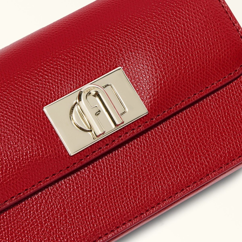 Furla 1927 Mini Vesker Dame Rød | 6879-TCELY