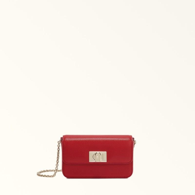 Furla 1927 Mini Vesker Dame Rød | 6879-TCELY