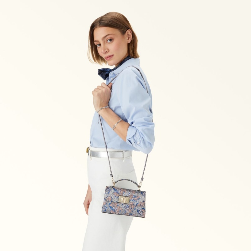 Furla 1927 Mini Vesker Dame Sølv | 4760-UHVSE