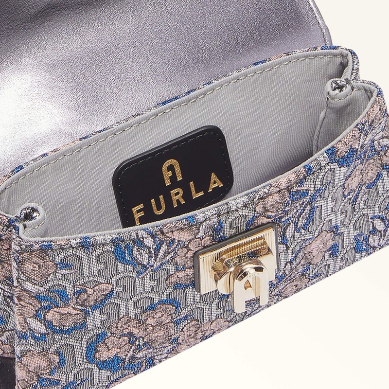 Furla 1927 Mini Vesker Dame Sølv | 4760-UHVSE