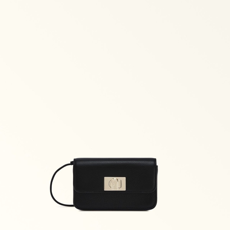 Furla 1927 Mini Vesker Dame Svarte | 9275-ZHKVS