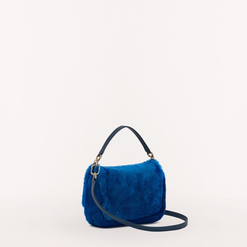 Furla 1927 SOFT Crossbody Veske Dame Marineblå | 6457-BOQKA