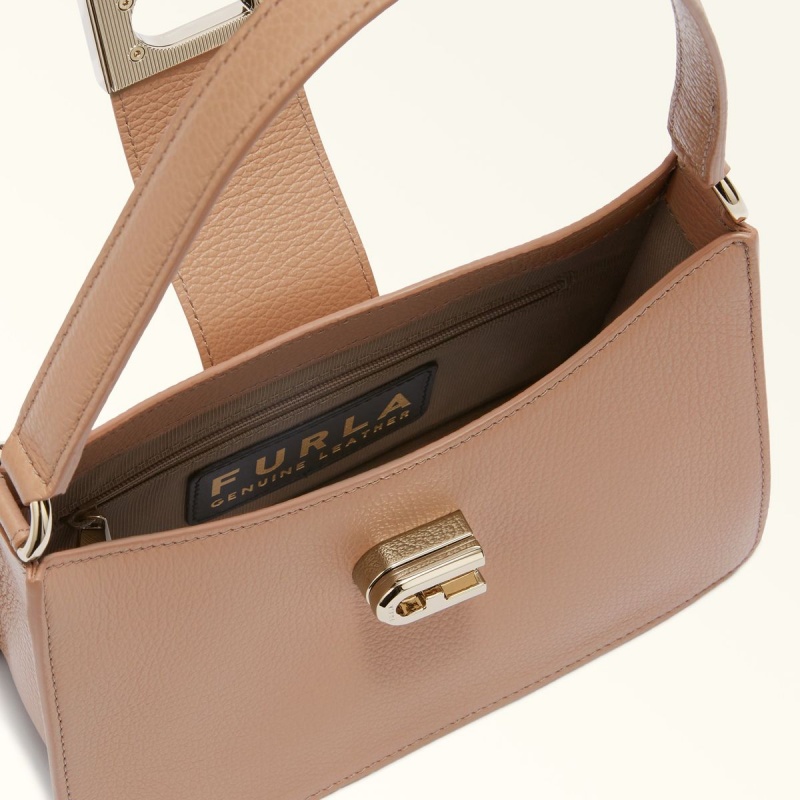 Furla 1927 Skulderveske Dame Kaffe | 7986-XBFQO