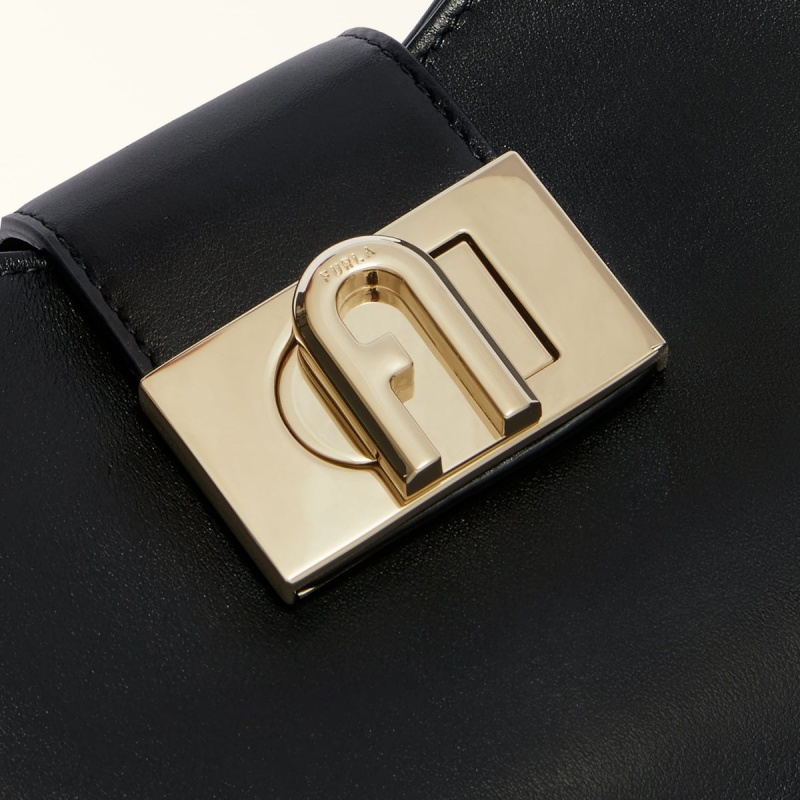 Furla 1927 Skulderveske Dame Svarte | 4893-RFGYH