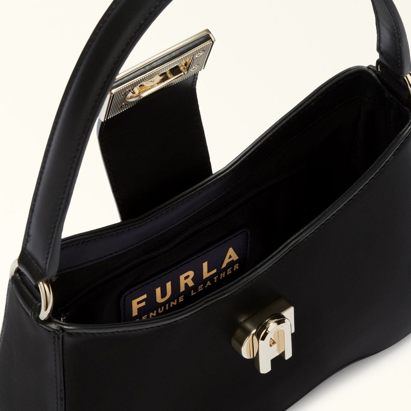 Furla 1927 Skulderveske Dame Svarte | 4893-RFGYH