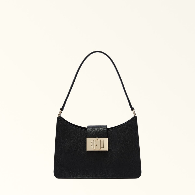 Furla 1927 Skulderveske Dame Svarte | 9276-WPHGO