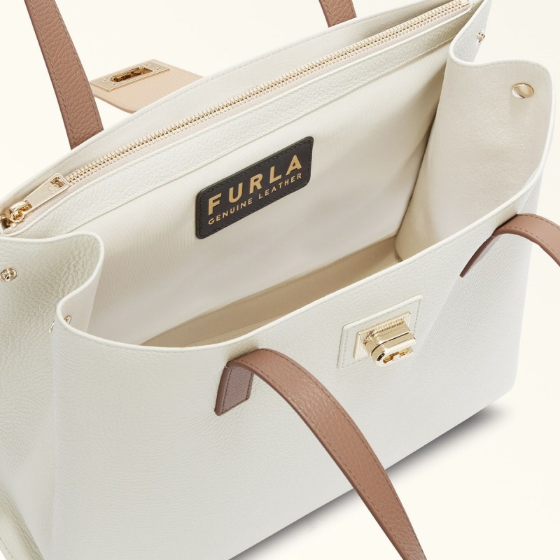 Furla 1927 Totes Dame Hvite | 0294-CZPJF