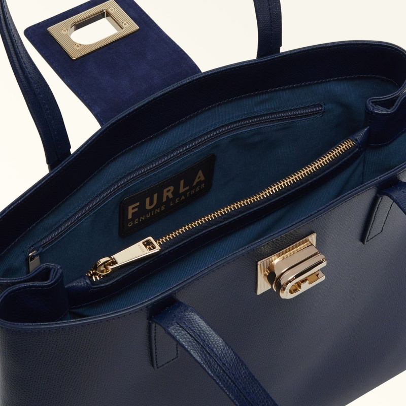 Furla 1927 Totes Dame Marineblå | 8643-JTADE