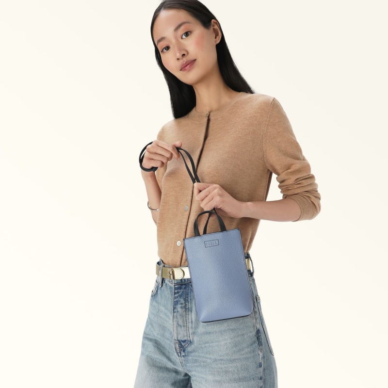 Furla CAMELIA Crossbody Veske Dame Platina | 8974-GXURT