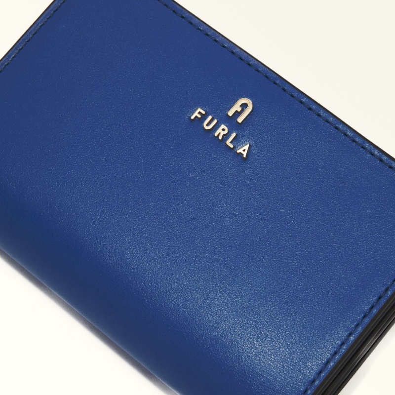 Furla CAMELIA Liten Lommebok Dame Marineblå | 1604-HYSXN