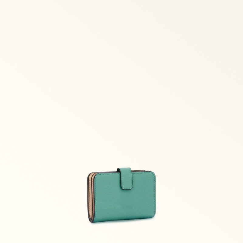 Furla CAMELIA Liten Lommebok Dame Mint | 4569-VENSK