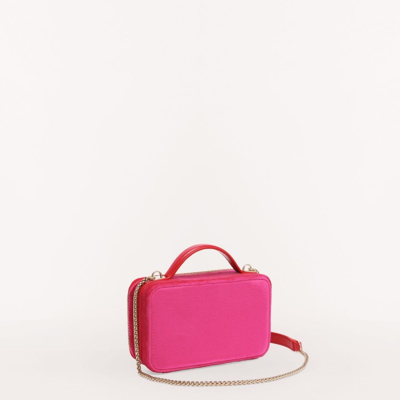 Furla CAMELIA Mini Vesker Dame Rosa | 3561-FMKOU