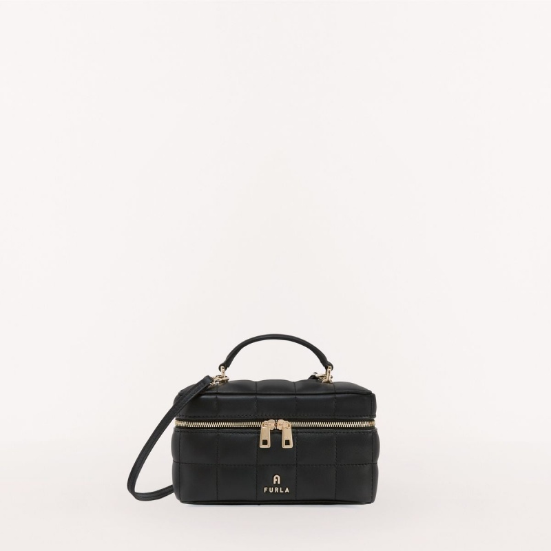 Furla CAMELIA Mini Vesker Dame Svarte | 3816-CTXZN