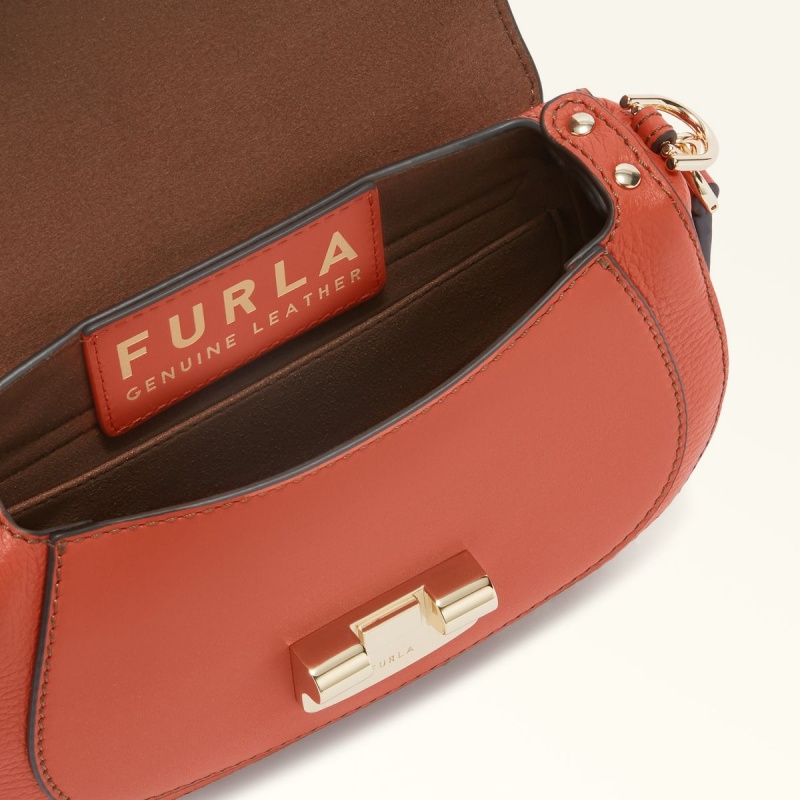 Furla CLUB 2 Crossbody Veske Dame Rosa | 5182-OAWJD