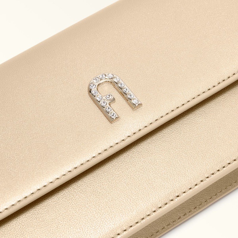 Furla DIAMANTE Mini Vesker Dame Beige | 4236-AYUJZ