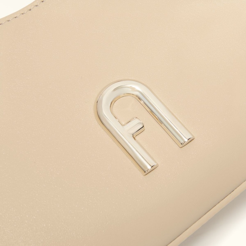 Furla DIAMANTE Skulderveske Dame Beige | 3657-LCREH