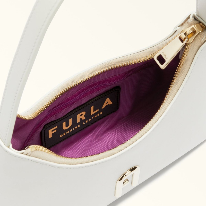 Furla DIAMANTE Skulderveske Dame Hvite | 2538-MNVFY