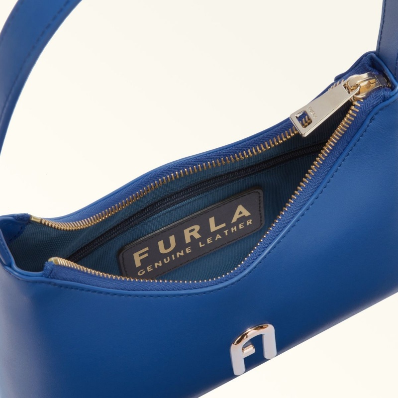 Furla DIAMANTE Skulderveske Dame Marineblå | 2796-PILAC