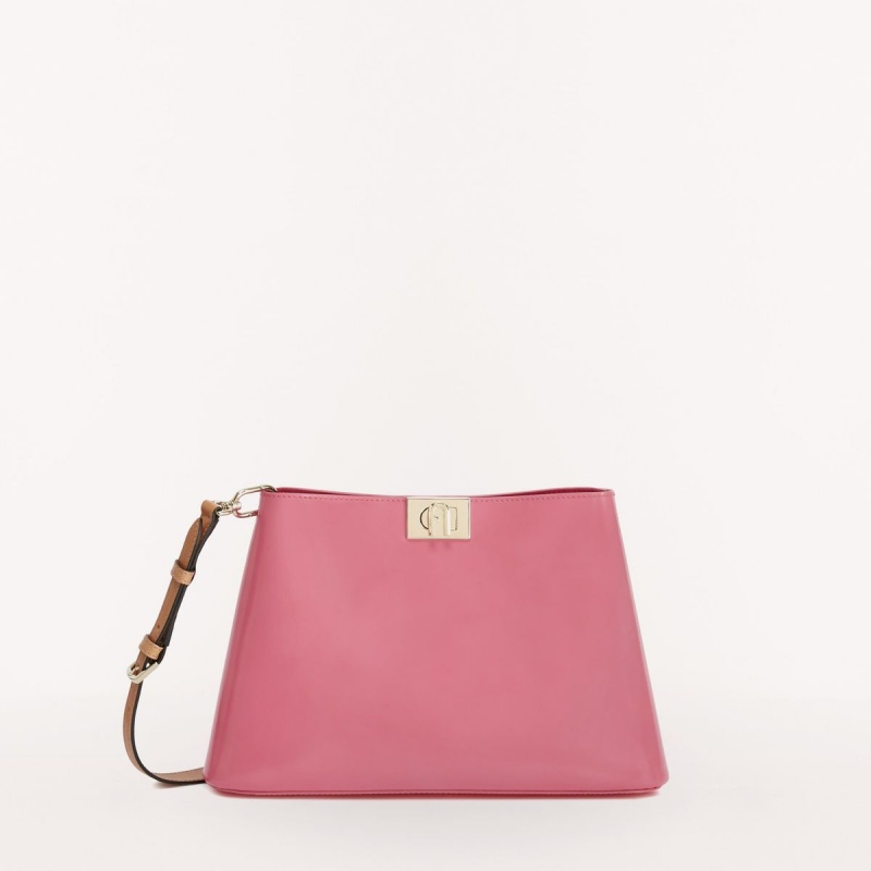 Furla FLEUR Skulderveske Dame Fuchsia | 2460-SCGBH