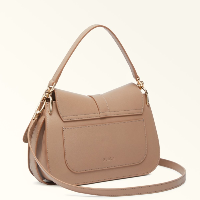 Furla FLOW Håndveske Dame Kaffe | 6521-WMQRA