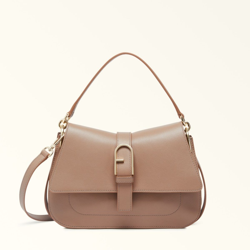 Furla FLOW Håndveske Dame Kaffe | 6521-WMQRA