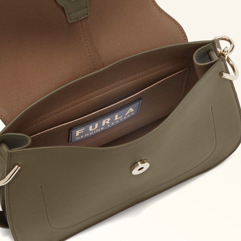 Furla FLOW Håndveske Dame Olivengrønne | 6710-XNAMP