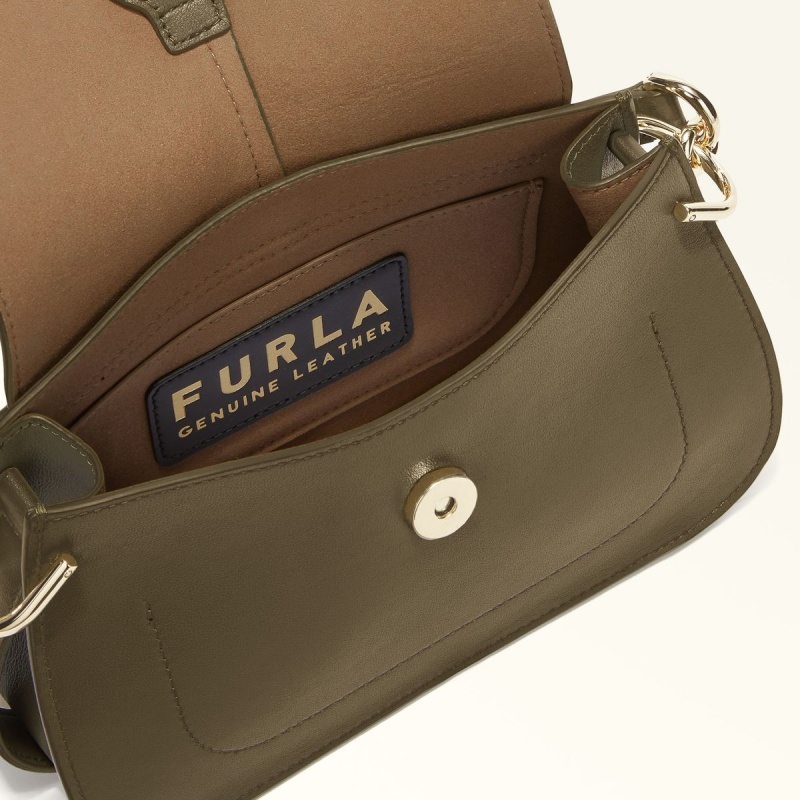 Furla FLOW Håndveske Dame Olivengrønne | 9427-HCSVA