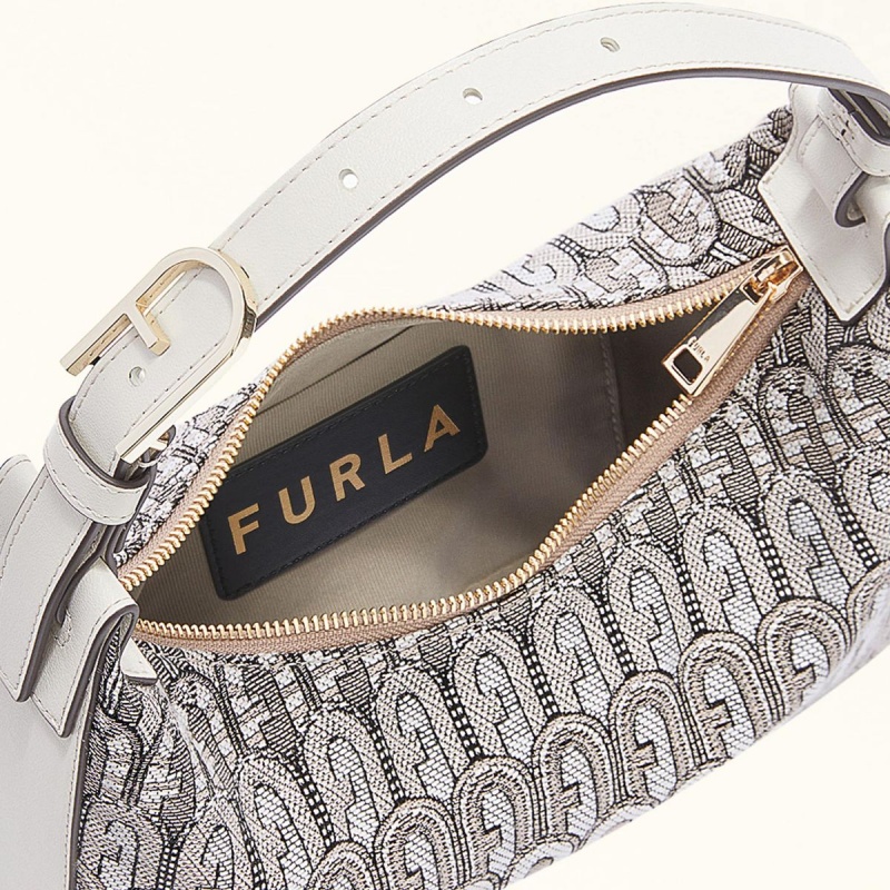 Furla FLOW Skulderveske Dame Grå | 3589-ZUGBL