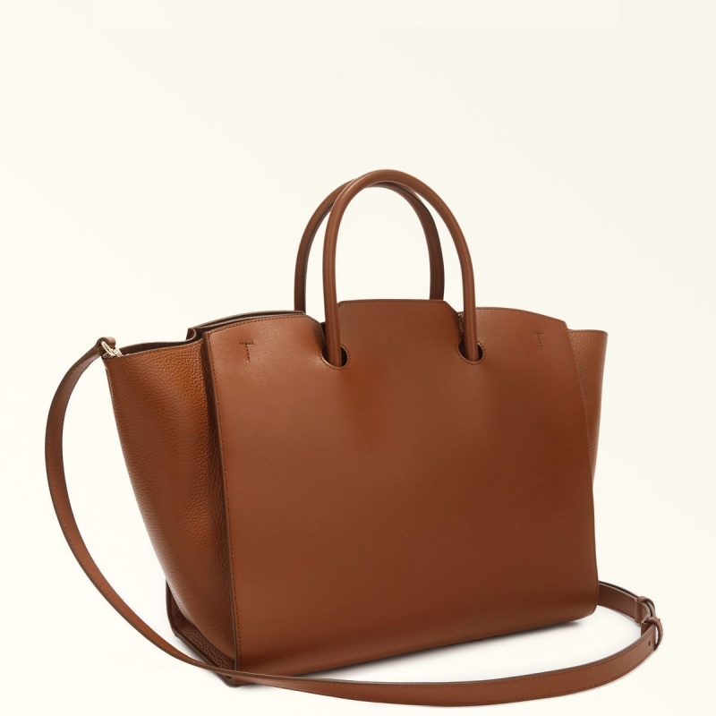 Furla GENESI Totes Dame Brune | 6431-RDNLQ