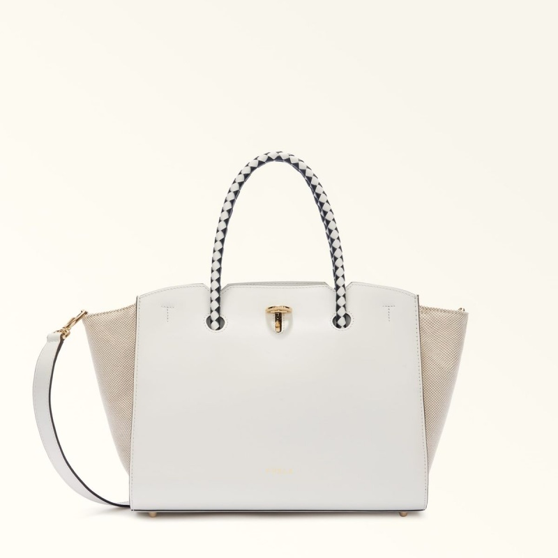 Furla GENESI Totes Dame Hvite | 4519-XAIHJ