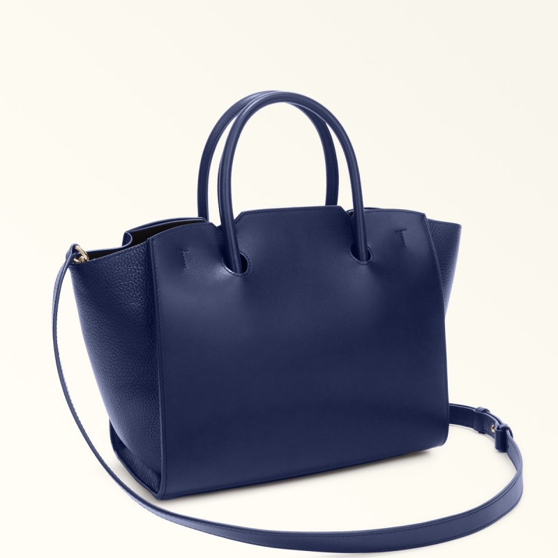 Furla GENESI Totes Dame Marineblå | 5864-RDGQK