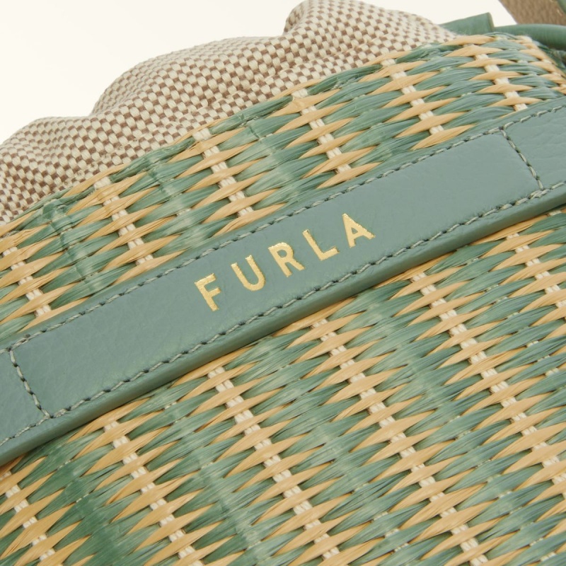 Furla GIOVE Bøtteposer Dame Grønn | 3560-ZIFPG