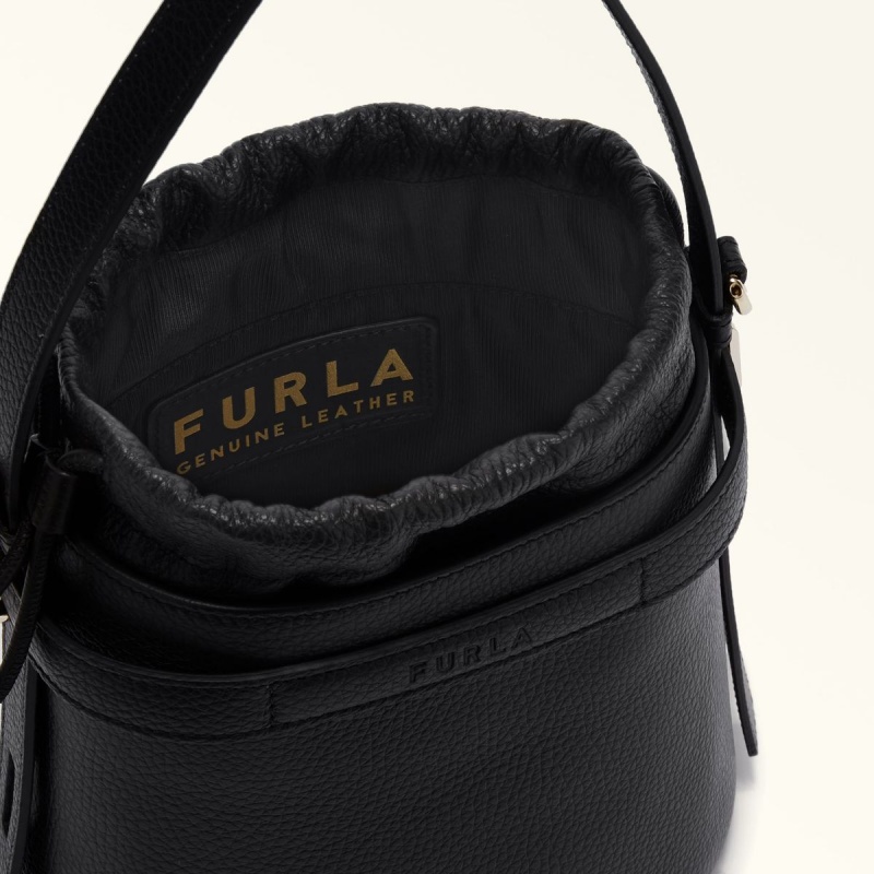 Furla GIOVE Bøtteposer Dame Svarte | 4735-LWYZF