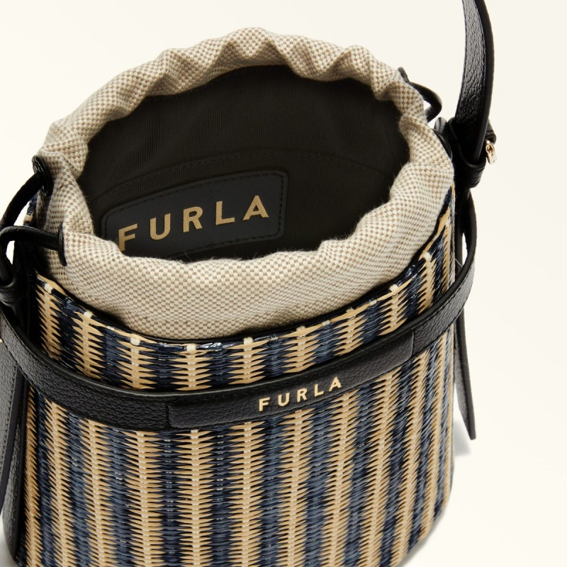 Furla GIOVE Bøtteposer Dame Svarte | 7148-WQLJR