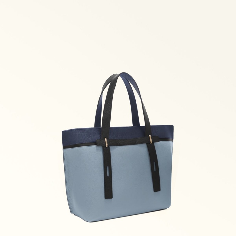 Furla GIOVE Totes Dame Svarte Platina | 5490-YADHO