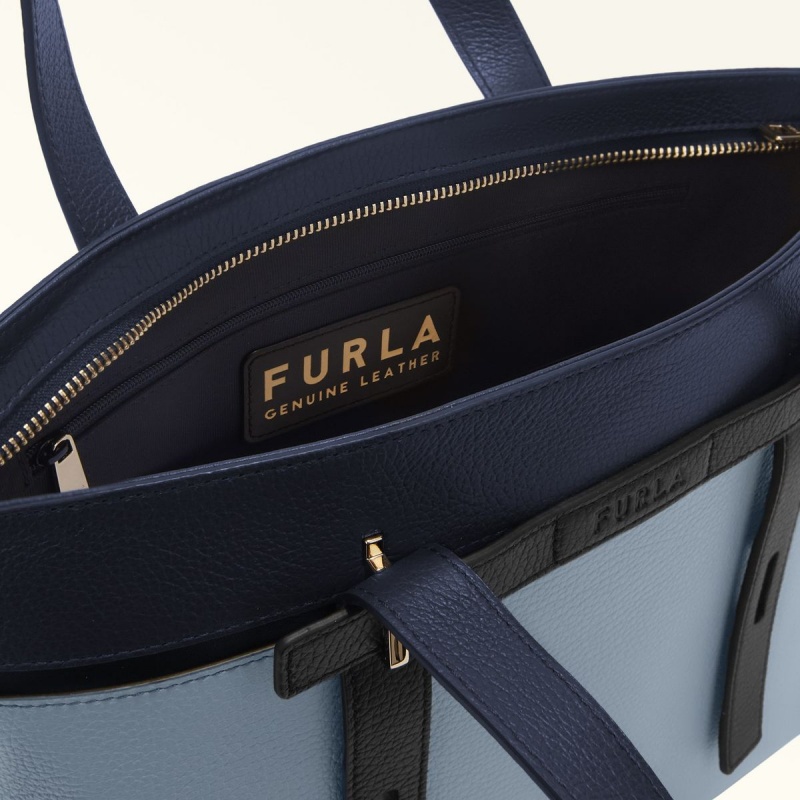 Furla GIOVE Totes Dame Svarte Platina | 5490-YADHO