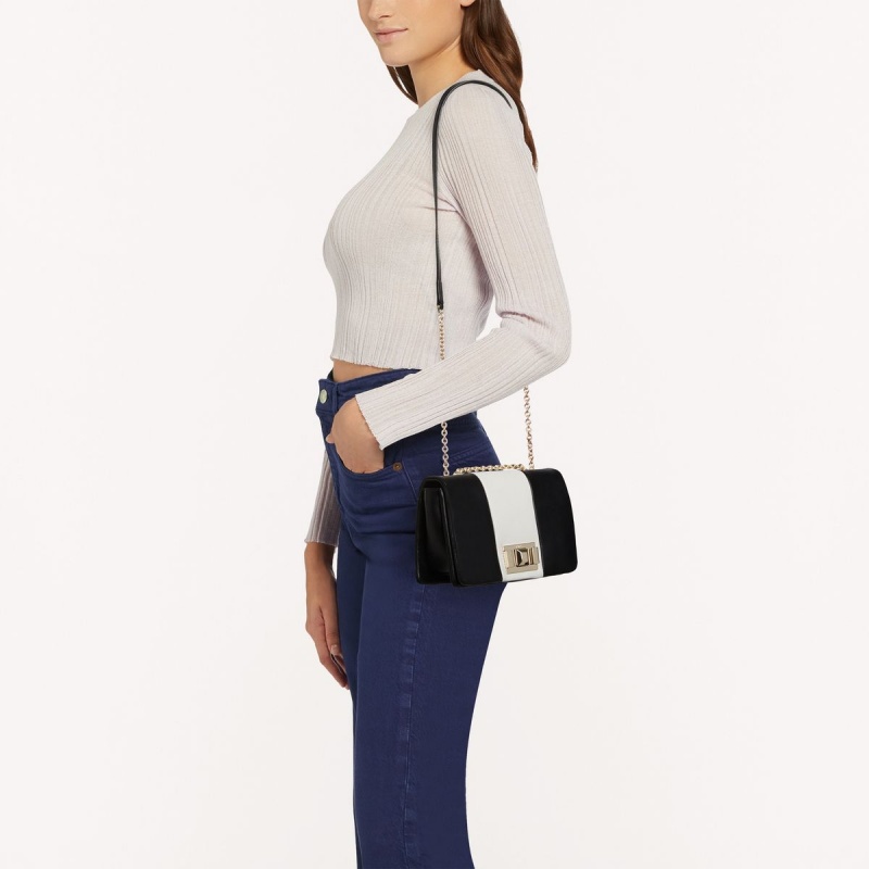 Furla LULU Crossbody Veske Dame Svarte | 6783-EDZJC