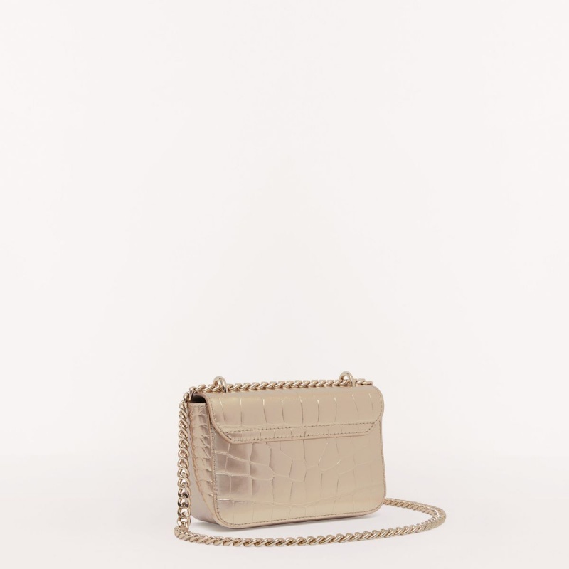 Furla METROPOLIS Crossbody Veske Dame Aprikos | 5132-GMHRN