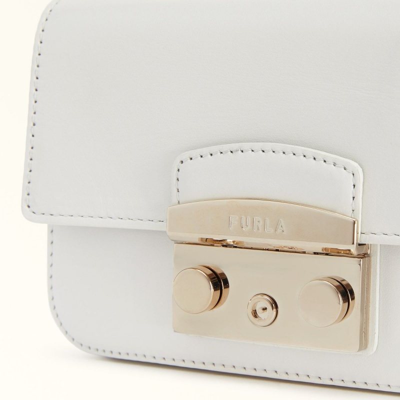 Furla METROPOLIS Crossbody Veske Dame Hvite | 0483-CGPUT