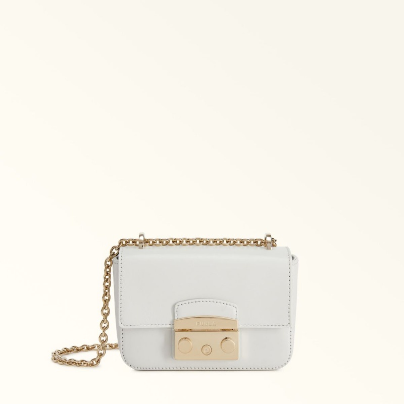 Furla METROPOLIS Crossbody Veske Dame Hvite | 0483-CGPUT