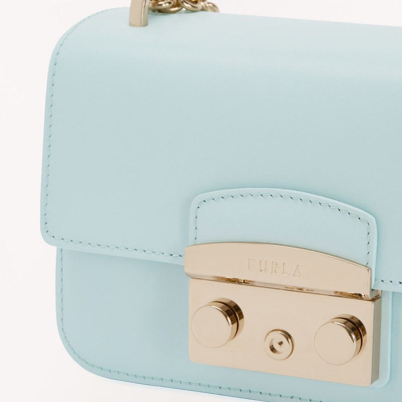 Furla METROPOLIS Crossbody Veske Dame Mint | 6239-CFMXA