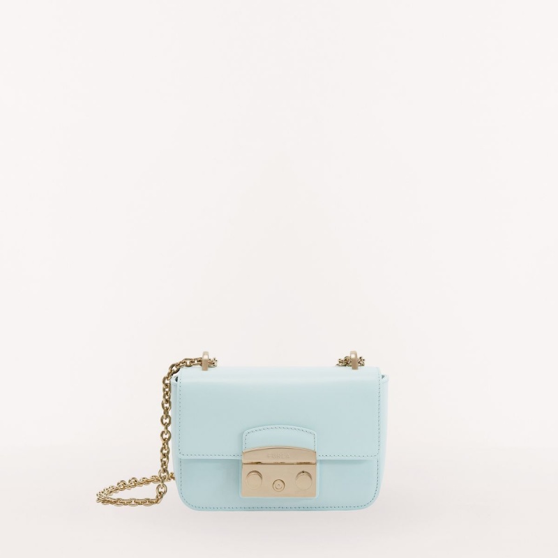 Furla METROPOLIS Crossbody Veske Dame Mint | 6239-CFMXA