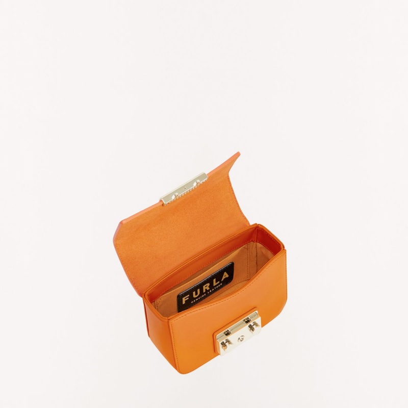 Furla METROPOLIS Crossbody Veske Dame Oransje | 6093-BTZAH