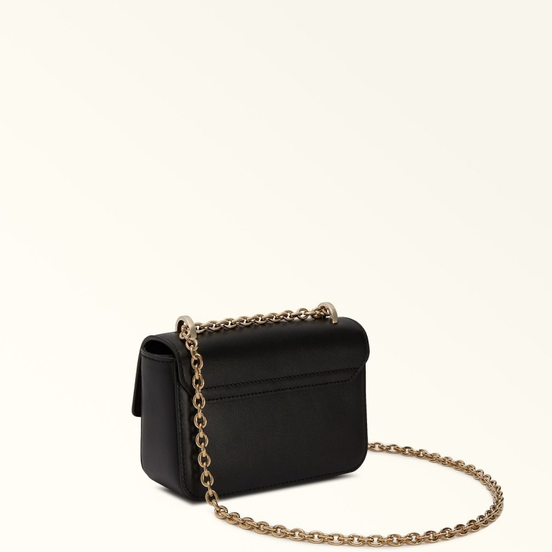 Furla METROPOLIS Crossbody Veske Dame Svarte | 0519-IYTHP