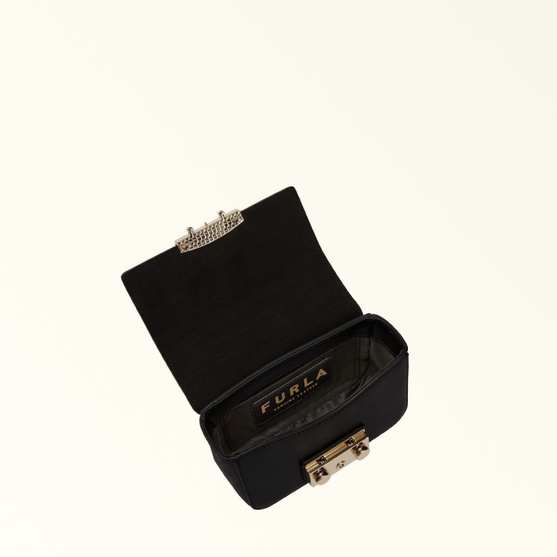 Furla METROPOLIS Crossbody Veske Dame Svarte | 0519-IYTHP