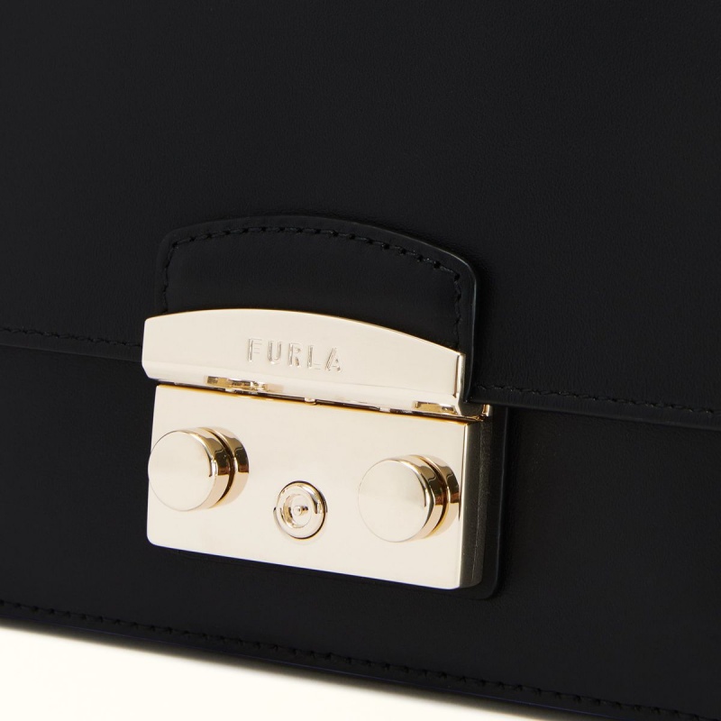 Furla METROPOLIS Håndveske Dame Svarte | 8357-KDJTF