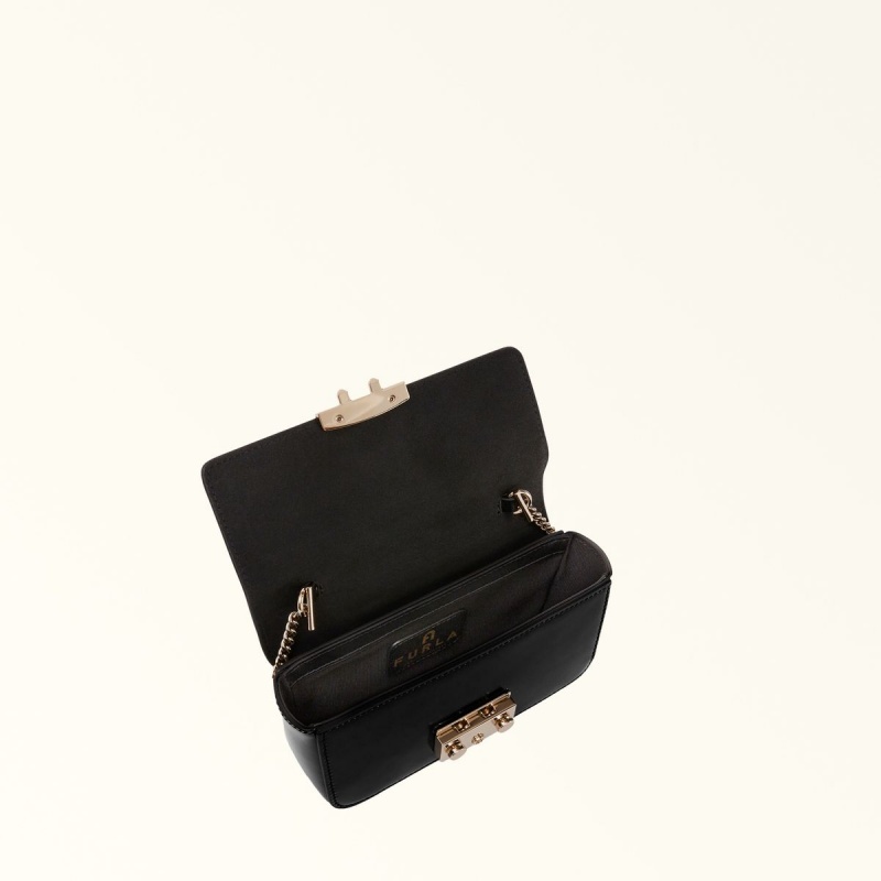 Furla METROPOLIS Mini Vesker Dame Svarte | 7346-XZKOY