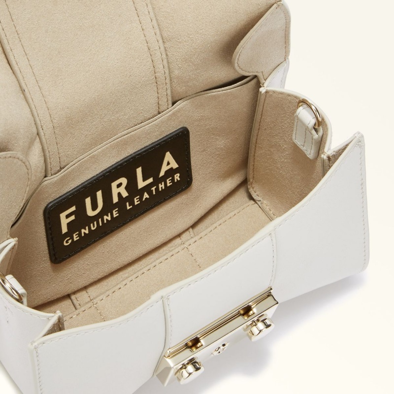 Furla METROPOLIS REMIX Crossbody Veske Dame Hvite | 9356-MXWVI