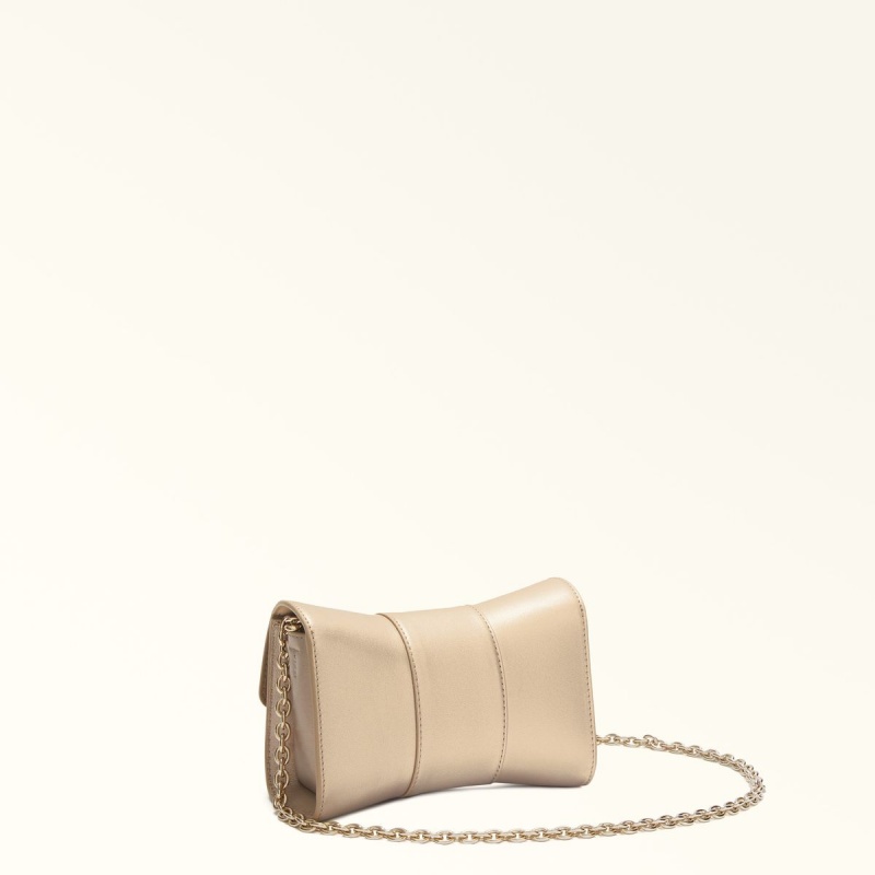 Furla METROPOLIS REMIX Crossbody Veske Dame Beige | 9213-ETSXO