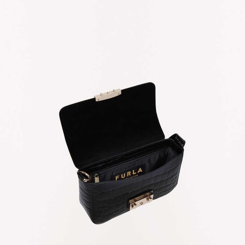 Furla METROPOLIS Skulderveske Dame Svarte | 2849-JXEVS